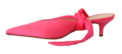 GIA COUTURE - Chic Pink Kitten Heels for Elegant Evenings