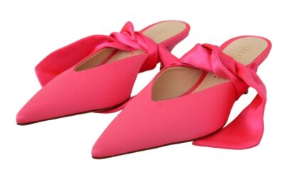 GIA COUTURE - Chic Pink Kitten Heels for Elegant Evenings