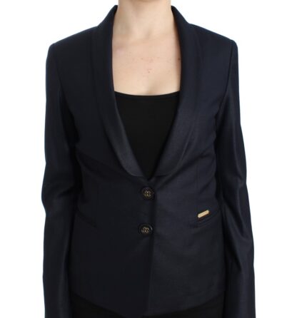 GF Ferre - Elegant Black Single-Breasted Blazer