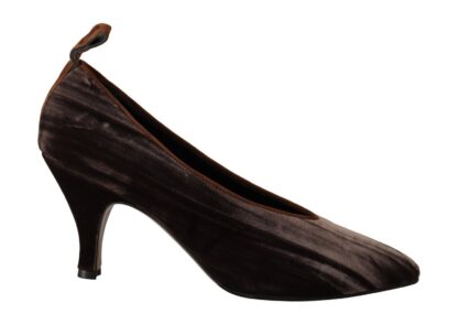 - Chic Brown Suede Pointed Toe Pumps