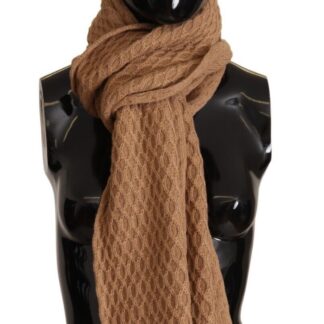 Dolce & Gabbana - Green Striped Cotton Square Foulard Wrap Scarf