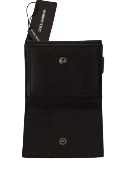 Dolce & Gabbana - Elegant Leather Trifold Multi Kit with Belt Strap