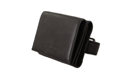 Dolce & Gabbana - Elegant Leather Trifold Multi Kit with Strap