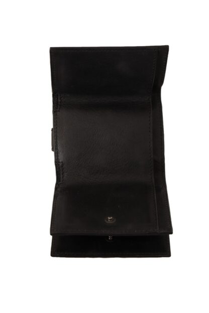 Dolce & Gabbana - Elegant Leather Trifold Multi Kit with Strap