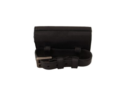 Dolce & Gabbana - Elegant Black Leather Trifold Multi Kit