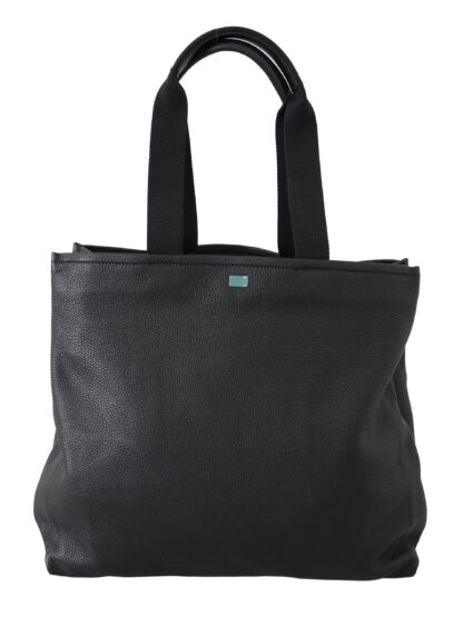 Dolce & Gabbana - Elegant Black Leather Tote for Men