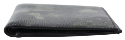 Dolce & Gabbana - Elegant Camouflage Leather Bifold Wallet