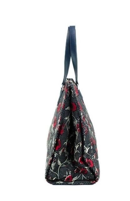 Tory Burch - Medium Nylon Retro Batik Print Shoulder Tote Handbag