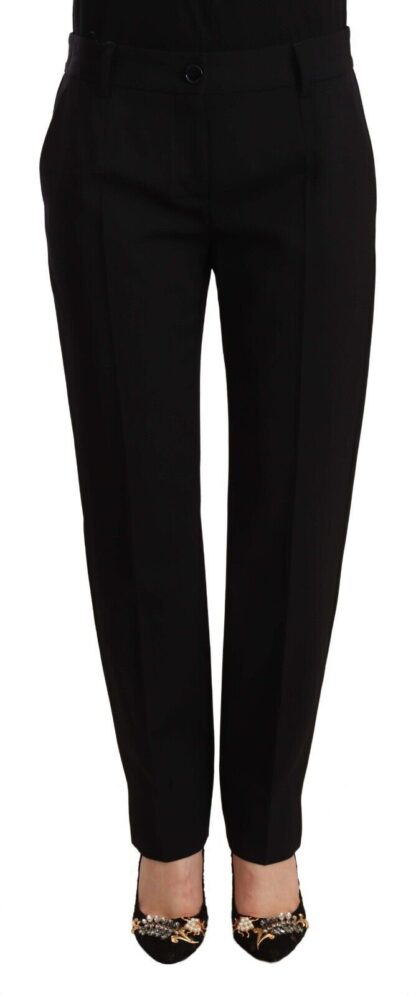 Dolce & Gabbana - Elegant Tailored Wool Blend Trousers