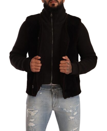 Dolce & Gabbana - Elegant Leather Bomber Jacket