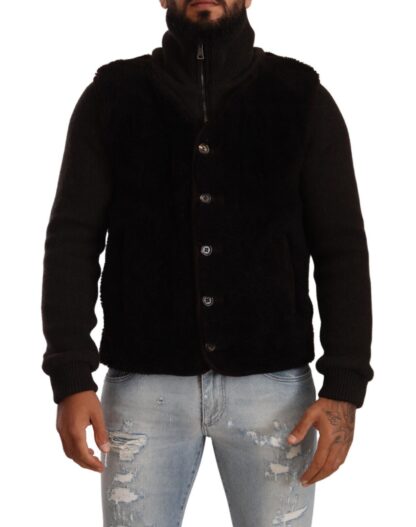 Dolce & Gabbana - Elegant Leather Bomber Jacket