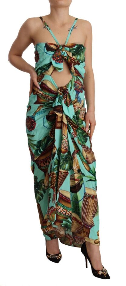 Dolce & Gabbana - Exquisite Jungle Print Maxi Dress