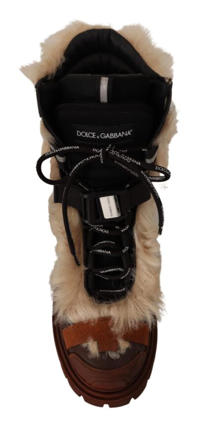 Dolce & Gabbana - Exquisite Shearling Winter Snow Boots