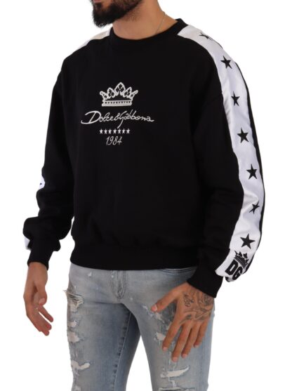 Dolce & Gabbana - Elegant Crown 1984 Crewneck Sweater