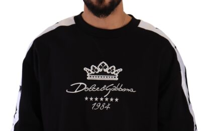 Dolce & Gabbana - Elegant Crown 1984 Crewneck Sweater