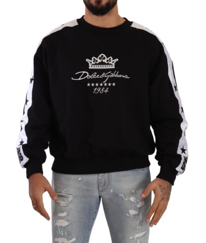 Dolce & Gabbana - Elegant Crown 1984 Crewneck Sweater