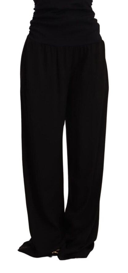 GF Ferre - Elegant High Waist Straight Trousers