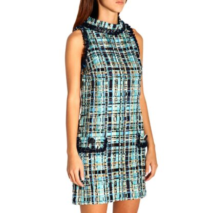 Elisabetta Franchi - Blue Viscose Women Dress