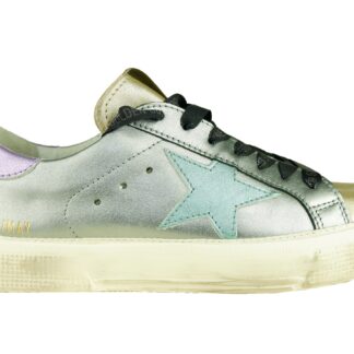 Golden Goose - Glittering Sequins Calfskin Sneakers for Women