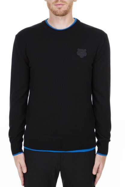 Kenzo - Black Cotton Men Sweater