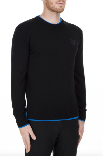 Kenzo - Black Cotton Men Sweater