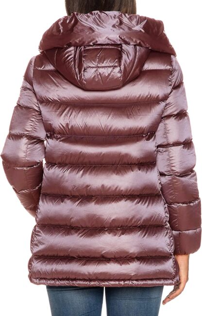 Yes Zee - Chic Pink Down Jacket with Hood