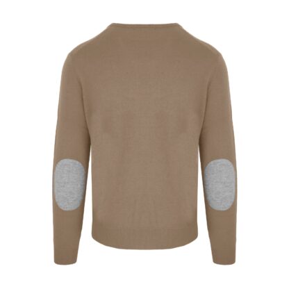 Malo - Beige Wool Men Sweater