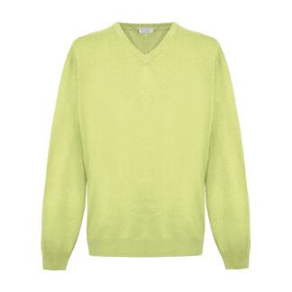 Malo - Chic Cashmere Yellow Roundneck Sweater