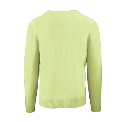 Malo - Yellow Cashmere Men Sweater