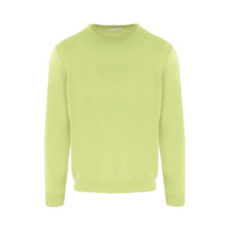 Malo - Yellow Cashmere Men Sweater