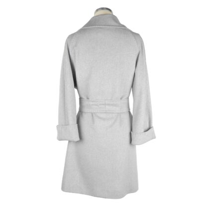 Made in Italy - Gray Wool Women Coat