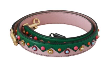 Dolce & Gabbana - Elegant Multicolor Leather Shoulder Strap