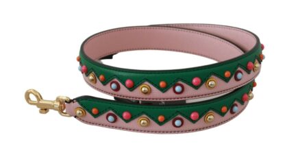 Dolce & Gabbana - Elegant Multicolor Leather Shoulder Strap