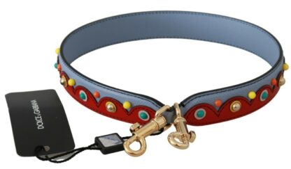 Dolce & Gabbana - Elegant Multicolor Leather Shoulder Strap