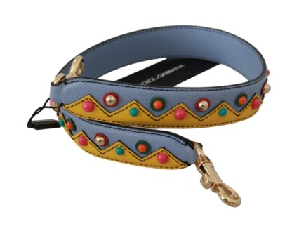 Dolce & Gabbana - Multicolor Leather Shoulder Strap Accessory