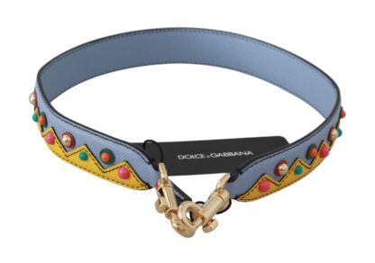 Dolce & Gabbana - Multicolor Leather Shoulder Strap Accessory