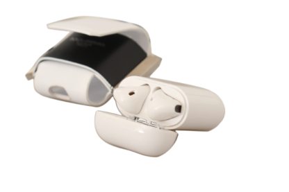 Dolce & Gabbana - Chic Leather Airpods Case in Monochrome