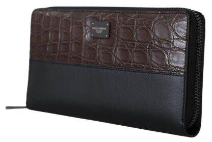 Dolce & Gabbana - Elegant Textured Leather Continental Wallet