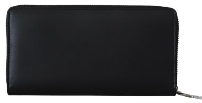 Dolce & Gabbana - Elegant Textured Leather Continental Wallet