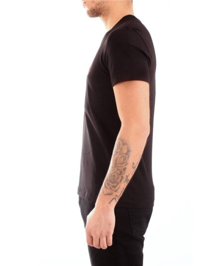 Bikkembergs - Black Cotton Men T-Shirt