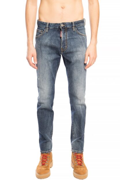 Dsquared² - Navy Distressed 'Cool Guy Jean' Denim Pants