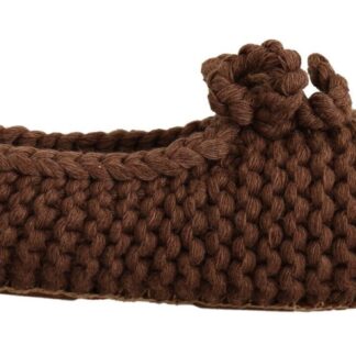 Dolce & Gabbana - Chic Wool Knit Ballerina Flats