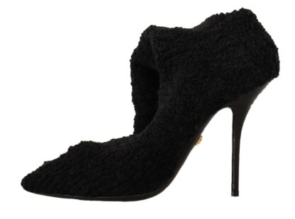 Dolce & Gabbana - Chic Black Stretch Sock Boots