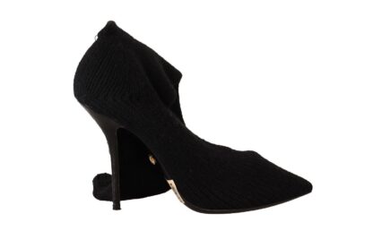 Dolce & Gabbana - Elegant Stretch Socks Boots in Black