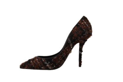 Dolce & Gabbana - Elegant Multicolor Tweed Pumps