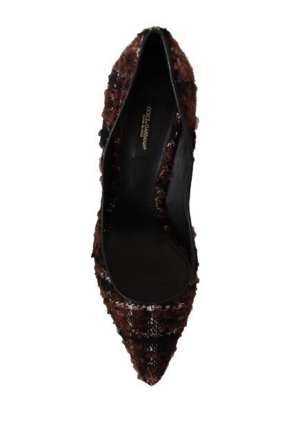 Dolce & Gabbana - Elegant Multicolor Tweed Pumps