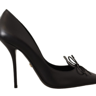 Dolce & Gabbana - Elegant Mesh T-Strap Stiletto Pumps