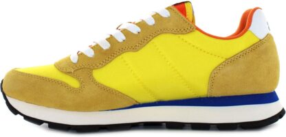 Sun68 - Sunny Suede-Accent Men's Sneakers in Vibrant Yellow