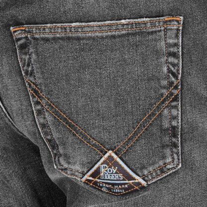 Roy Roger's - Gray Cotton Men Jeans