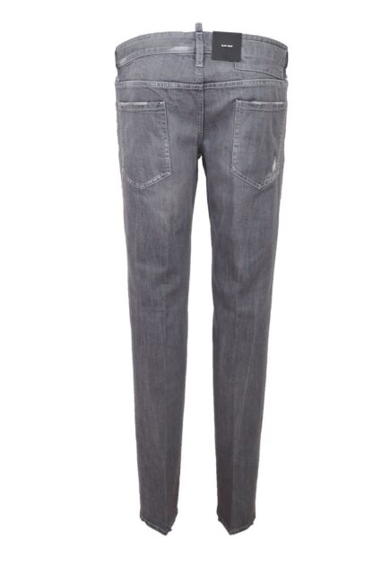 Dsquared² - Gray Cotton Stretch Men Jeans